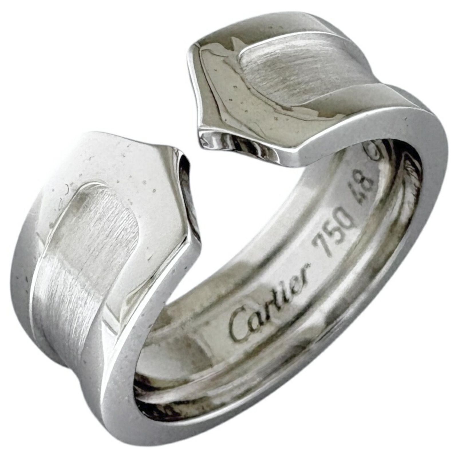 Cartier C2 Silvery White gold ref.1930758 - Joli Closet