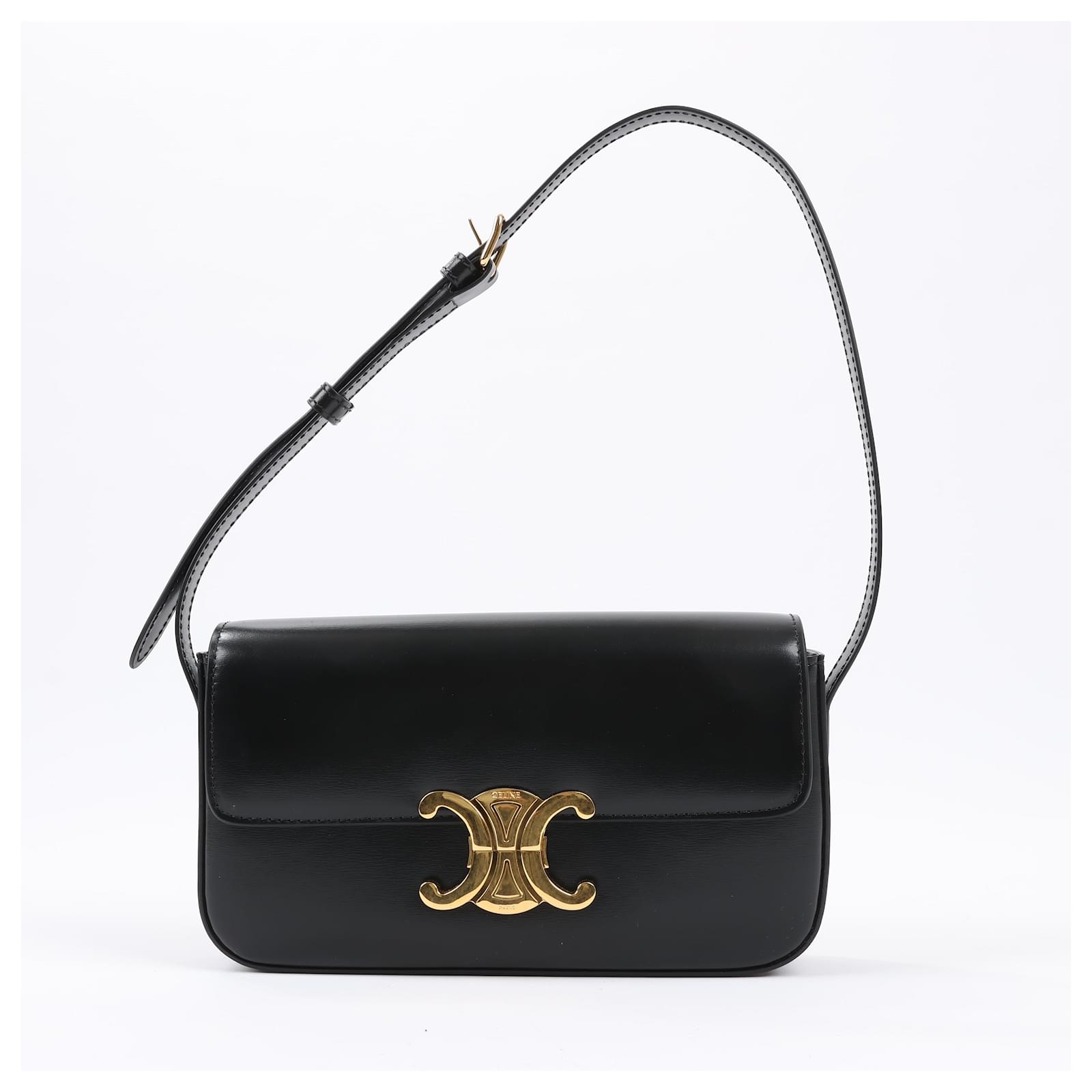 ★関税込み★ Celine Triomphe small bag Buy Authentic Pre-Owned Designer Bags at Bolsa Boutique