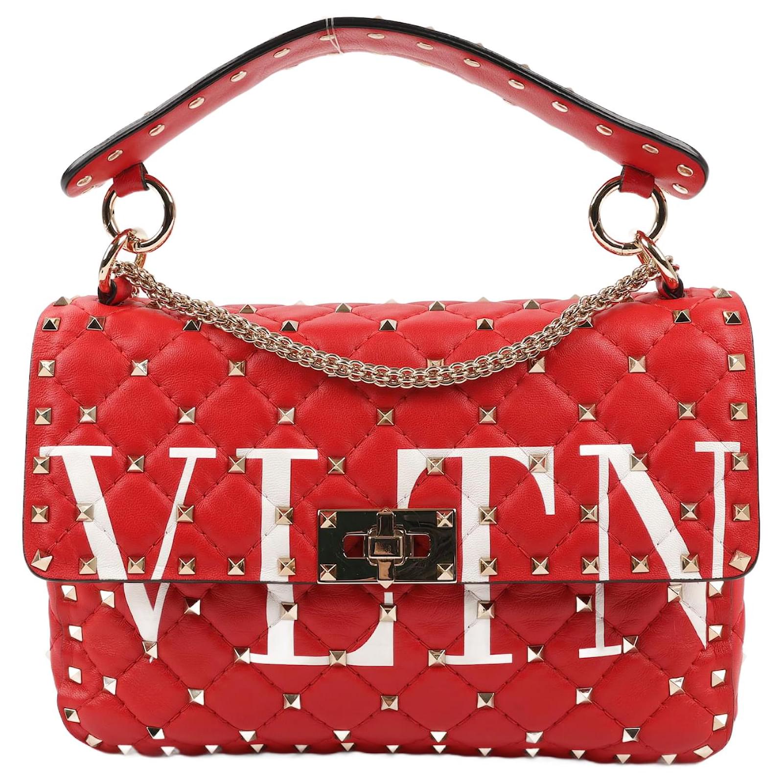 valentino garavani ターンロック 2way バッグ RED VALENTINO GARAVANI