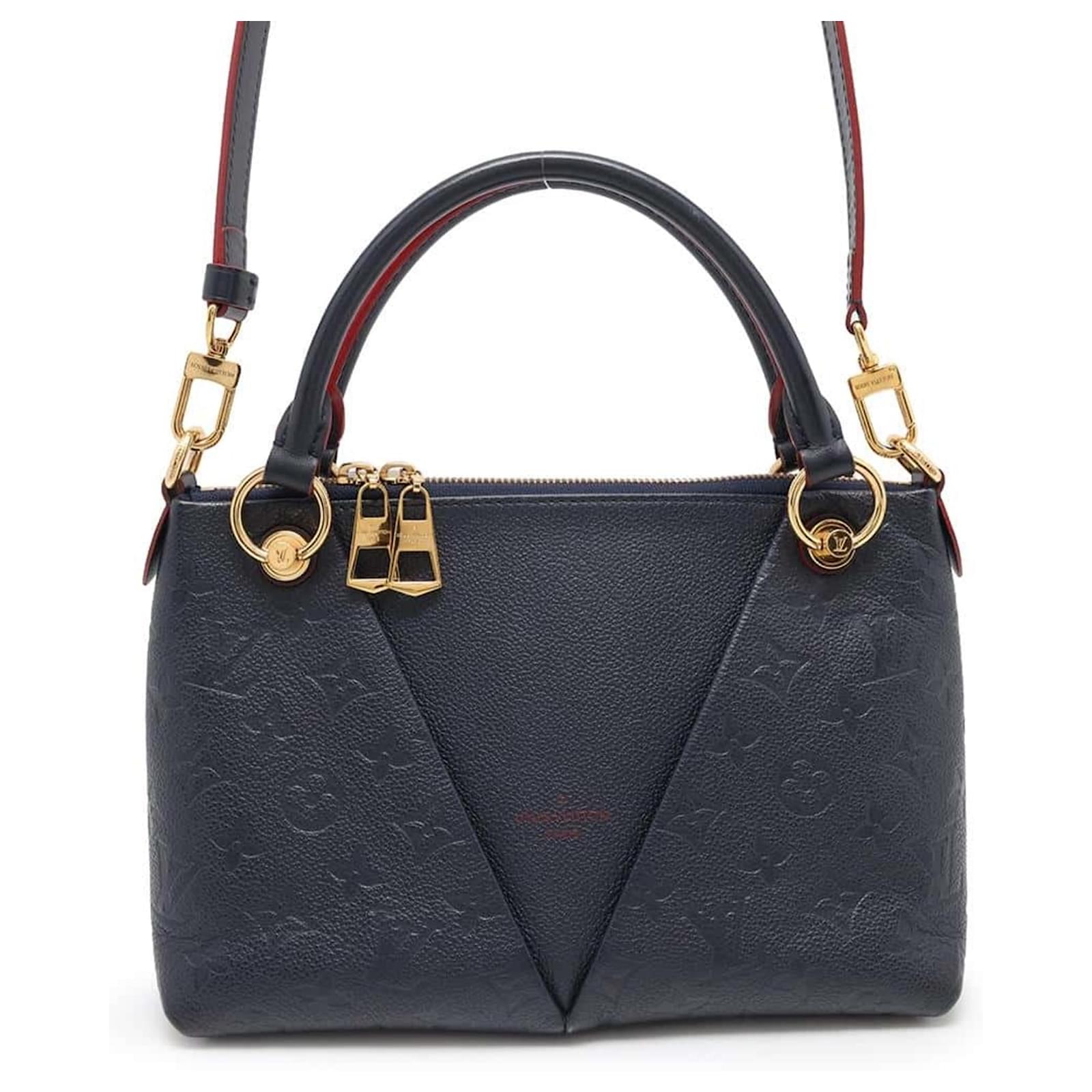 Monogram Empreinte Leather Louis Vuitton V Tote Mm Review