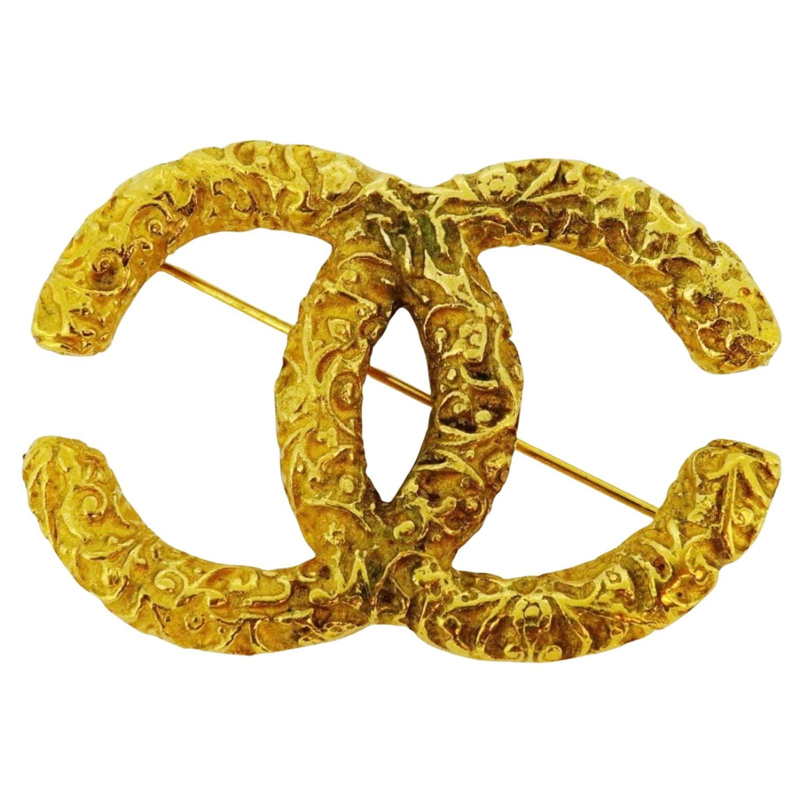 Chanel Logo CC Golden Gold-plated ref.1943182 - Joli Closet