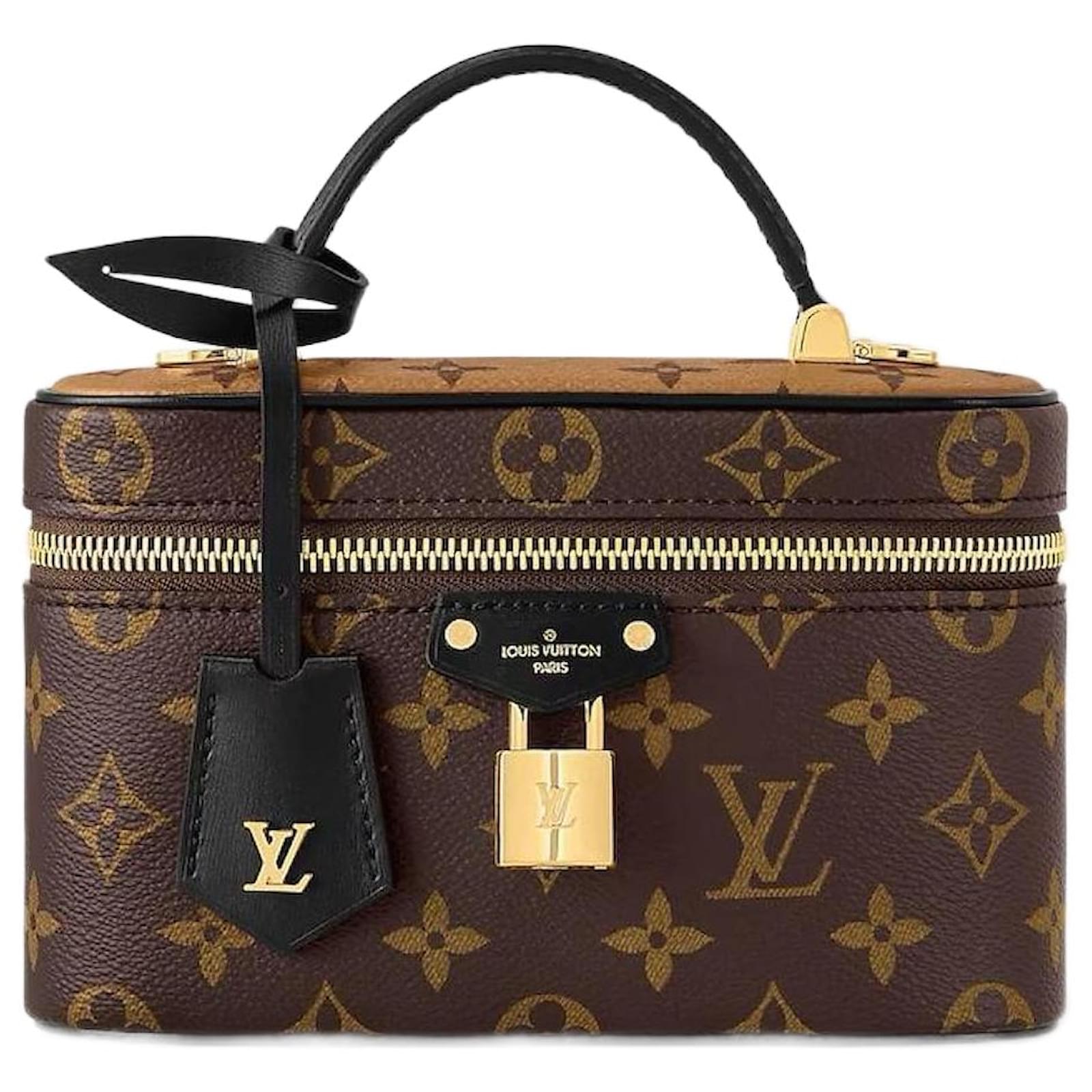 Louis Vuitton LV Vanity chain pouch new Brown Cloth ref.1944689