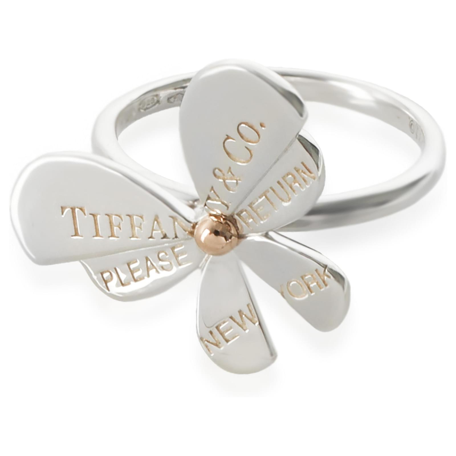 Tiffany and co love bug ring discount