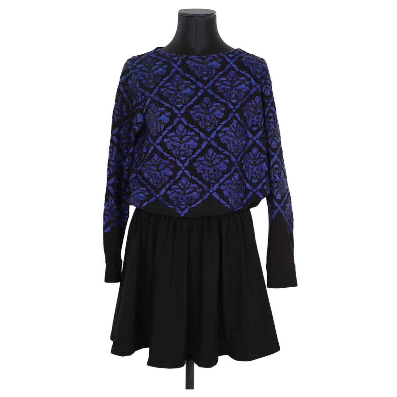 Manoush Robe noir Polyester Joli Closet