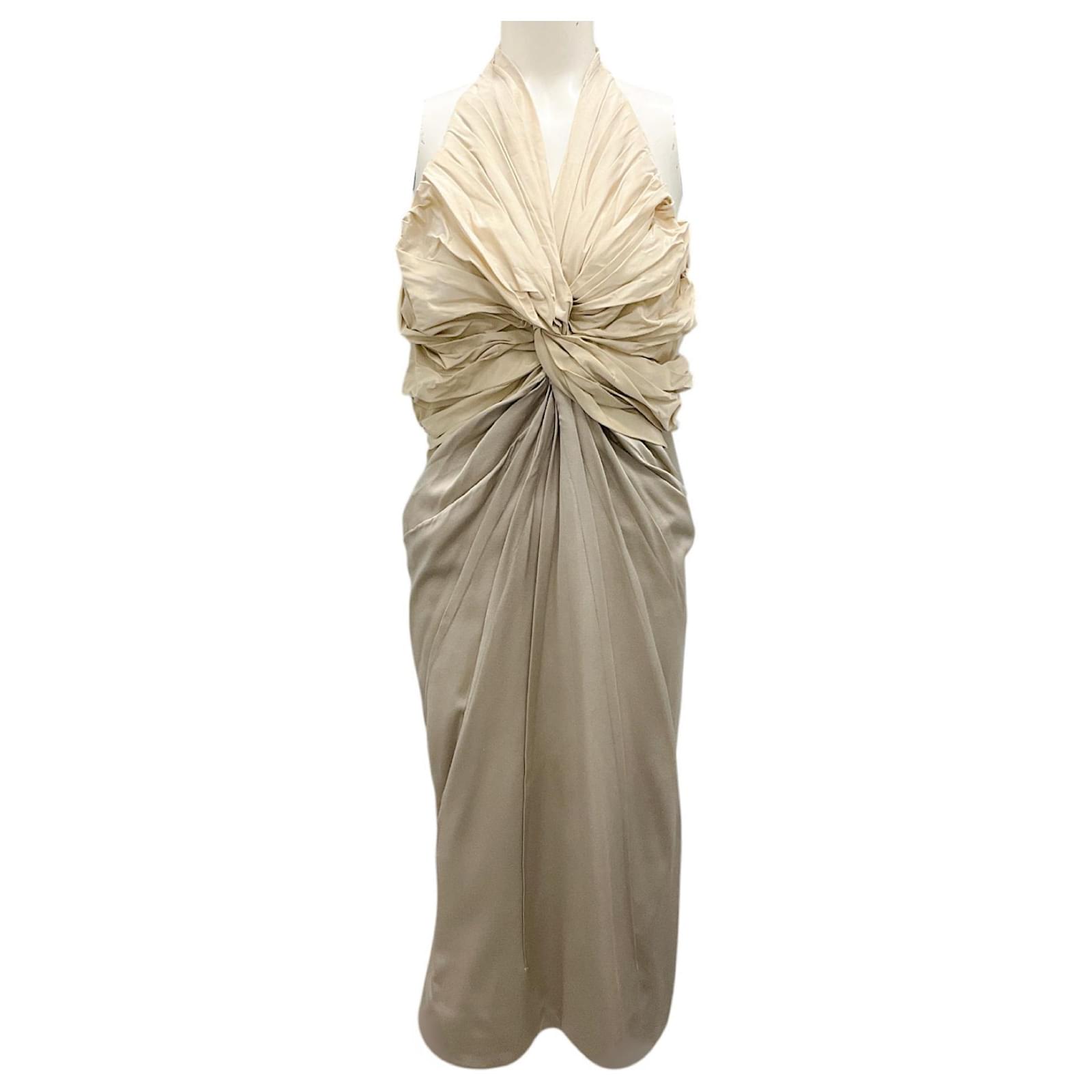 sachin and babi light blue dress Zac Posen Purple Crepe Bethanle Gown L Zac Posen