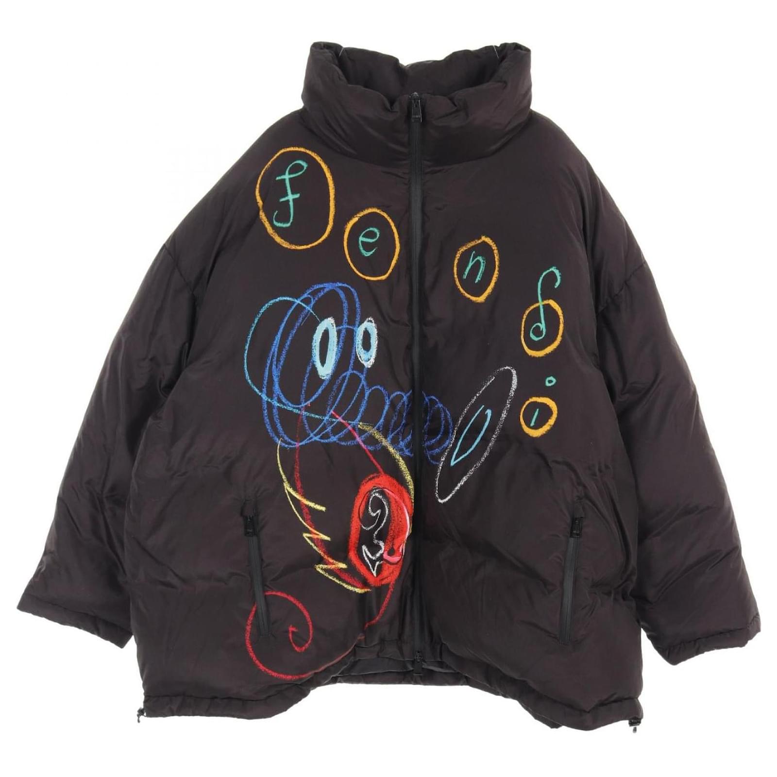 Giacca in piuma d'oca in poliestere Fendi FAA749AGRK