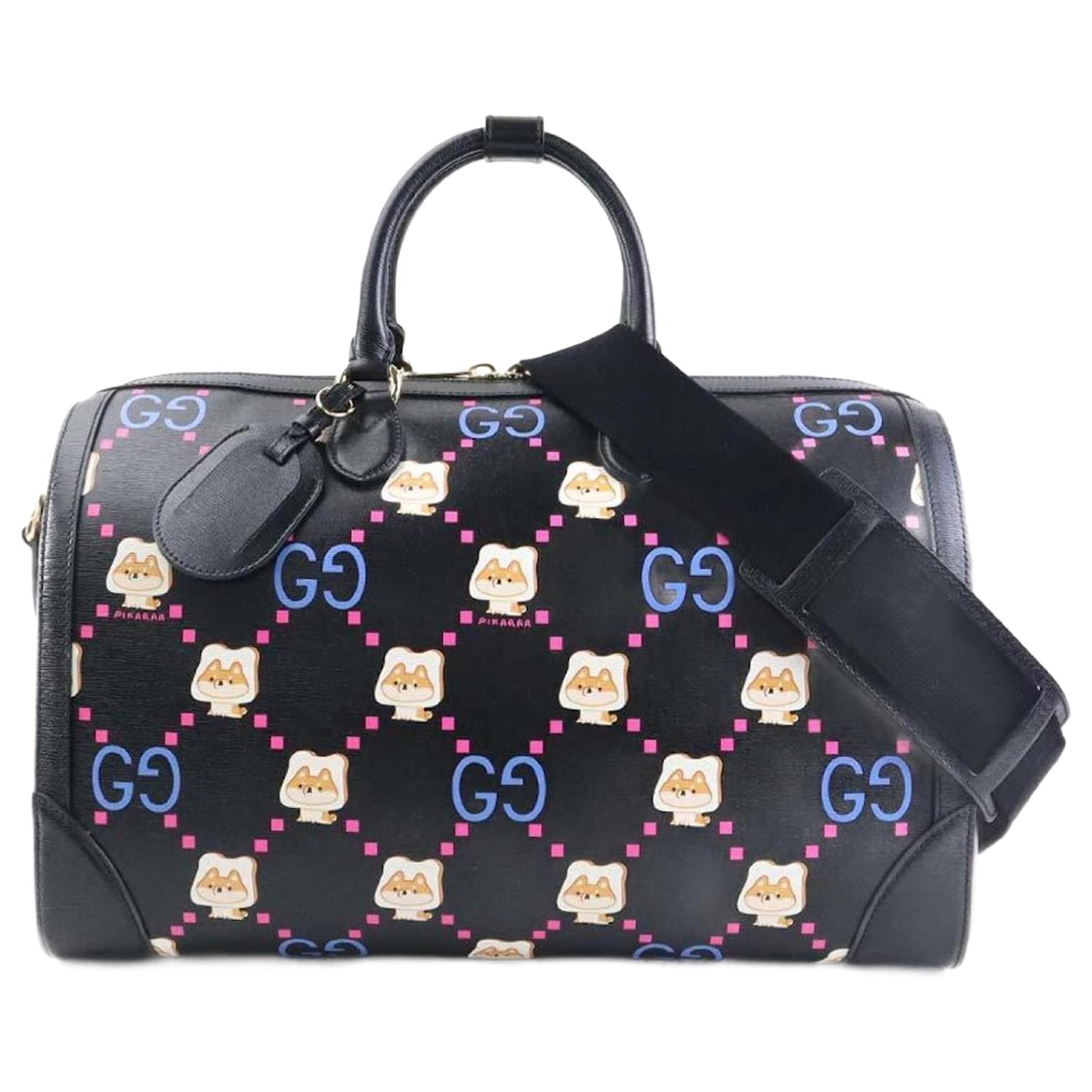 Gucci Multicolor Calf Leather Bos Taurus Shoulder Bag