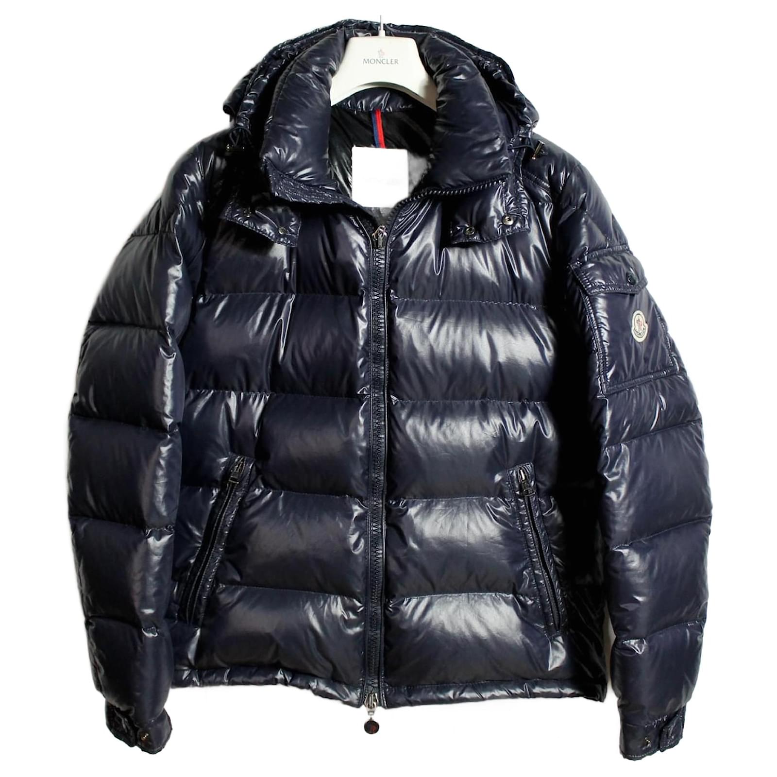 Moncler Maya Dark blue Polyamide Joli Closet