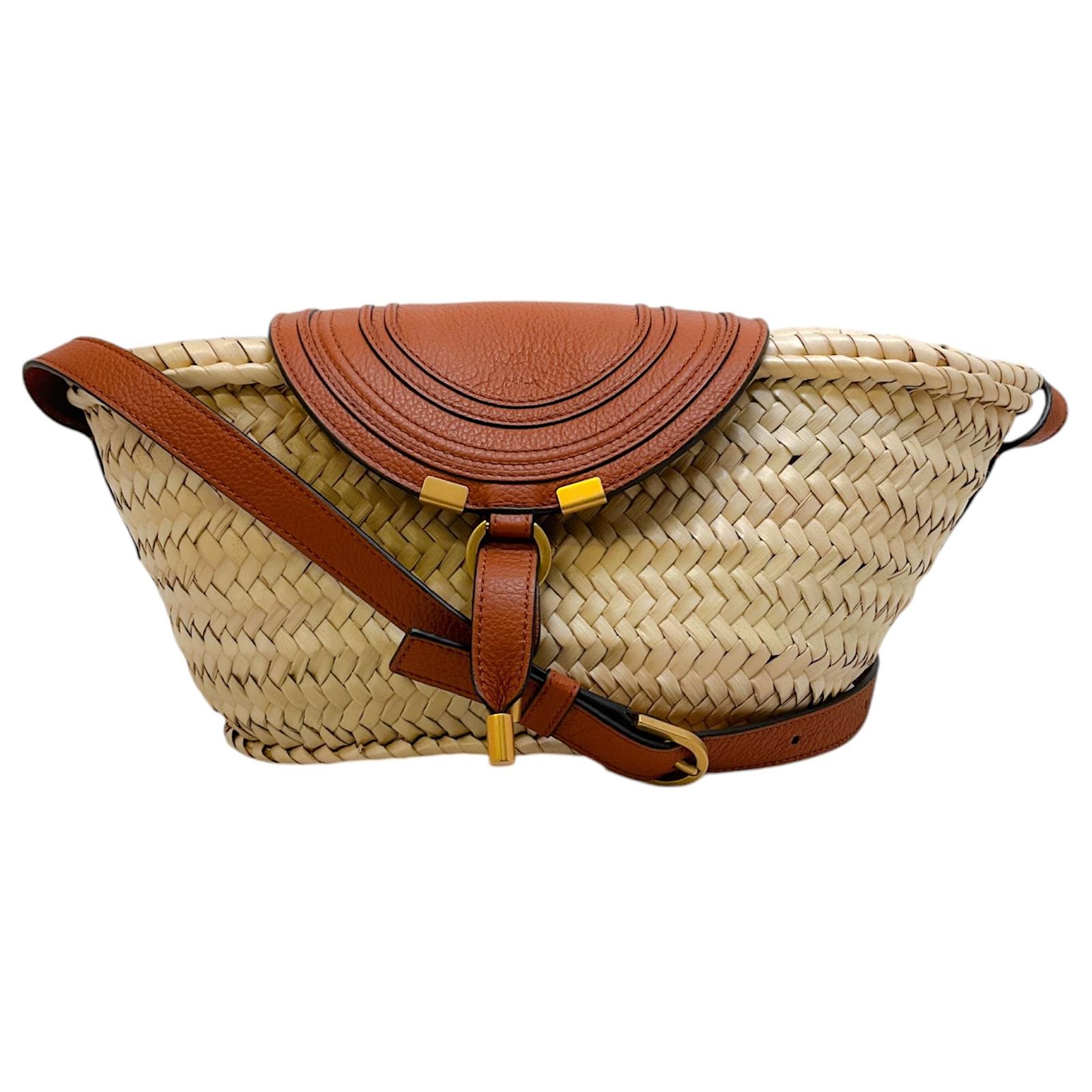 Straw Bag Chloe Marcie Basket Bag Handbag Liner For Chloe Medium