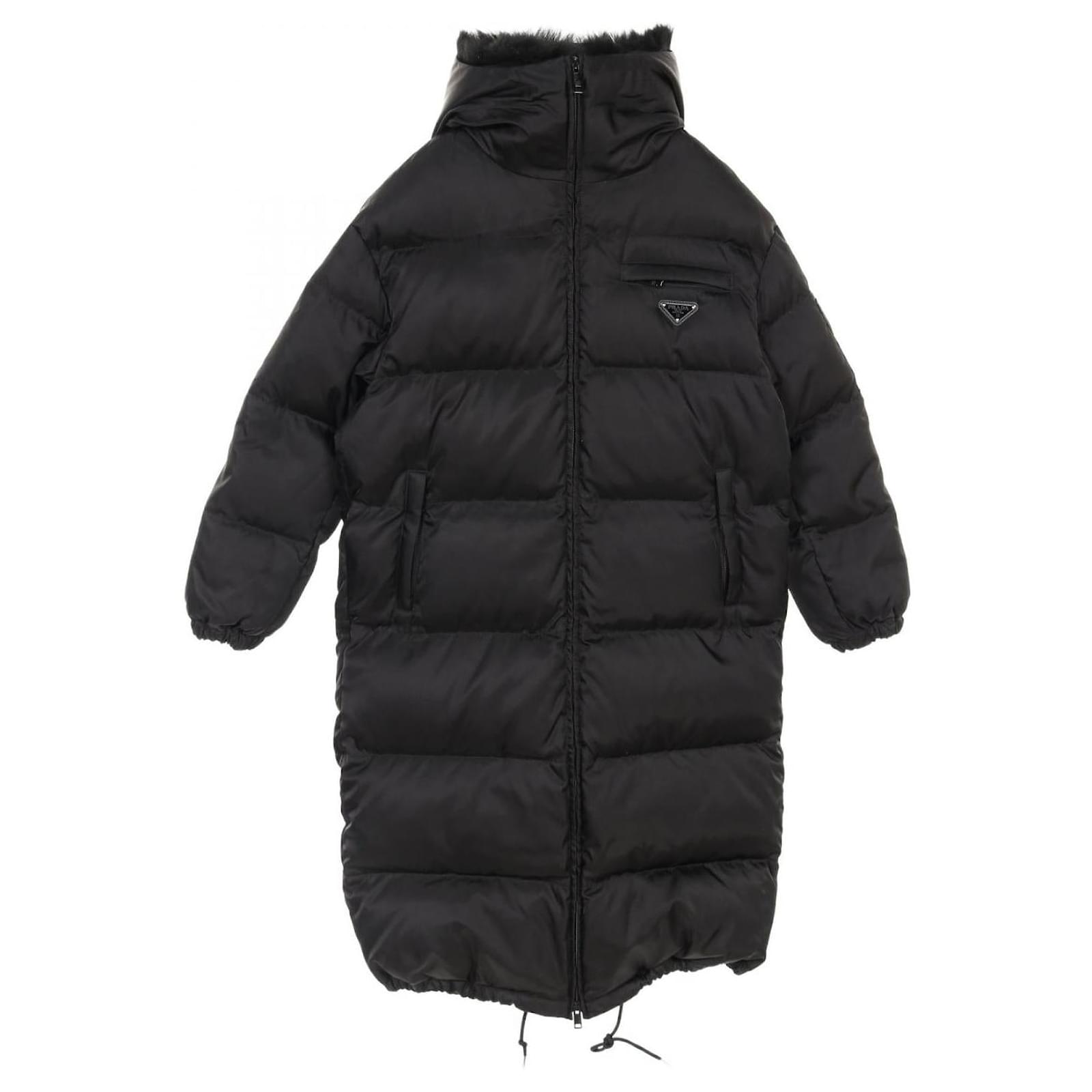 Re Nylon Giacca Imbottita Prada Jacket Giacca Prada Nera Prada