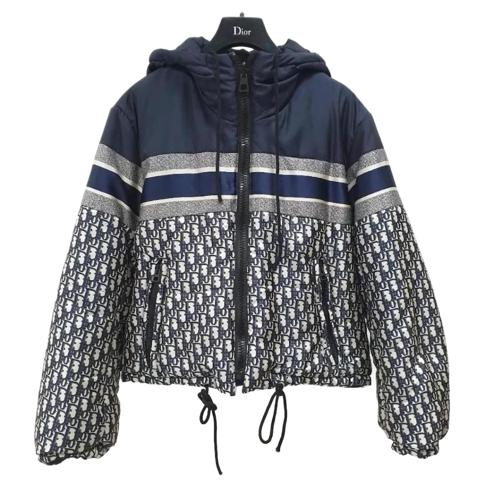 Christian Dior Reversible Cropped Puffer Jacket Sz.S Multiple