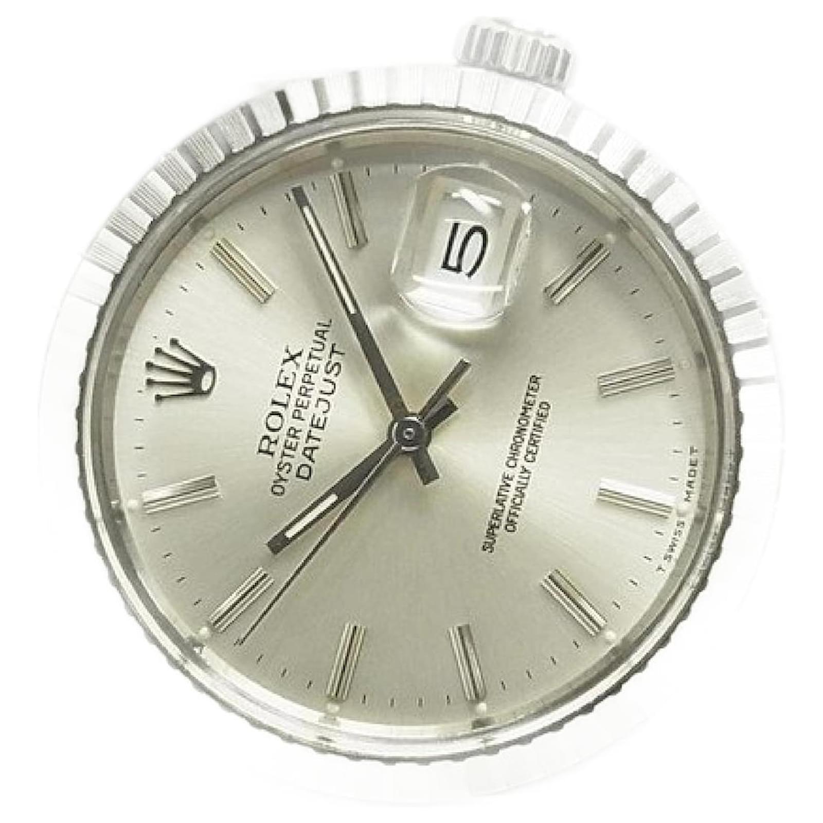 ROLEX vecchio modello Datejust barra argento 16030 serie R per