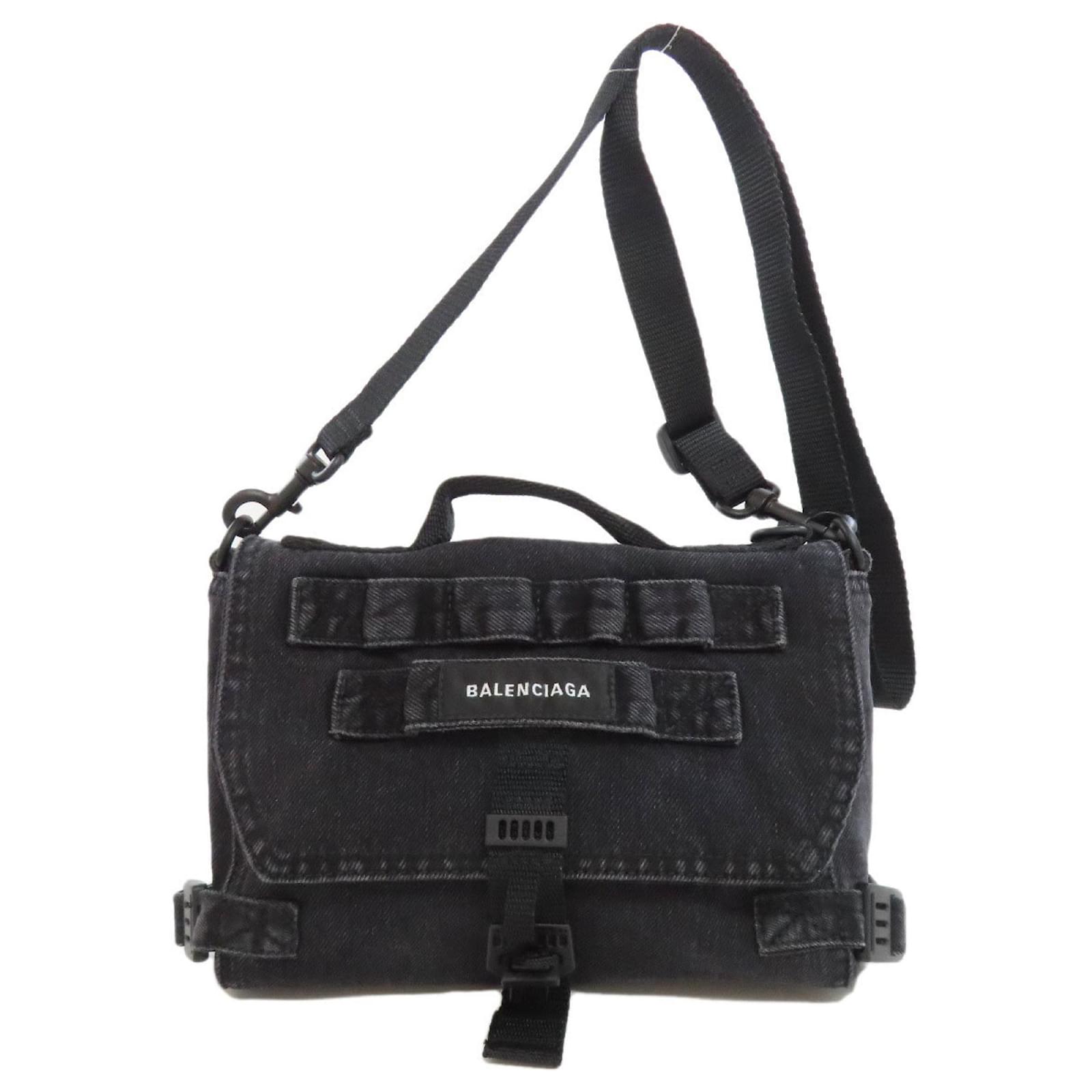 Balenciaga ARMY Black Denim ref.JC1973382 (Sold) - Joli Closet