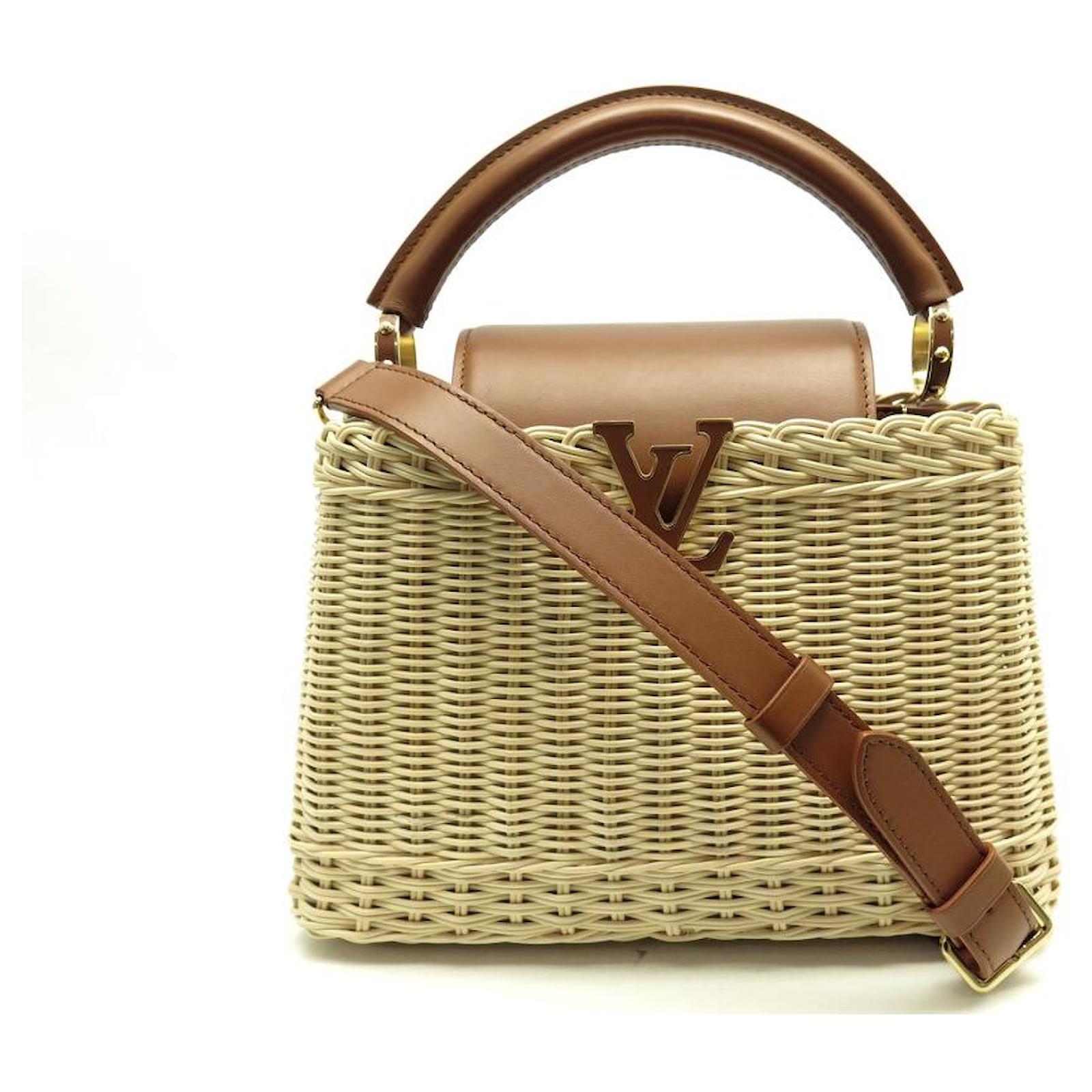 NEW LOUIS VUITTON CAPUCINES BB WOVEN LIMITED EDITION NEW LOUIS VUITTON CAPUCINES BB WOVEN LIMITED EDITION