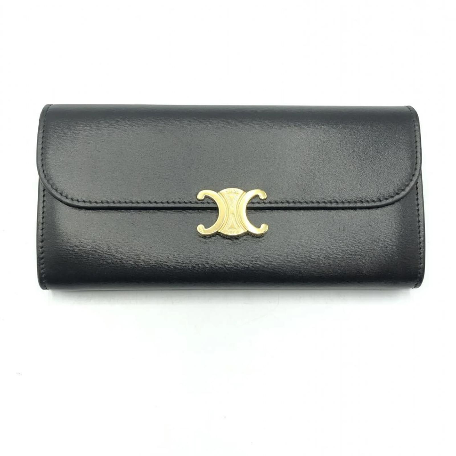 【CELINE】LARGE WALLET TRIOMPHE ラージウォレット Celine Large Wallet Triomphe | TikTok