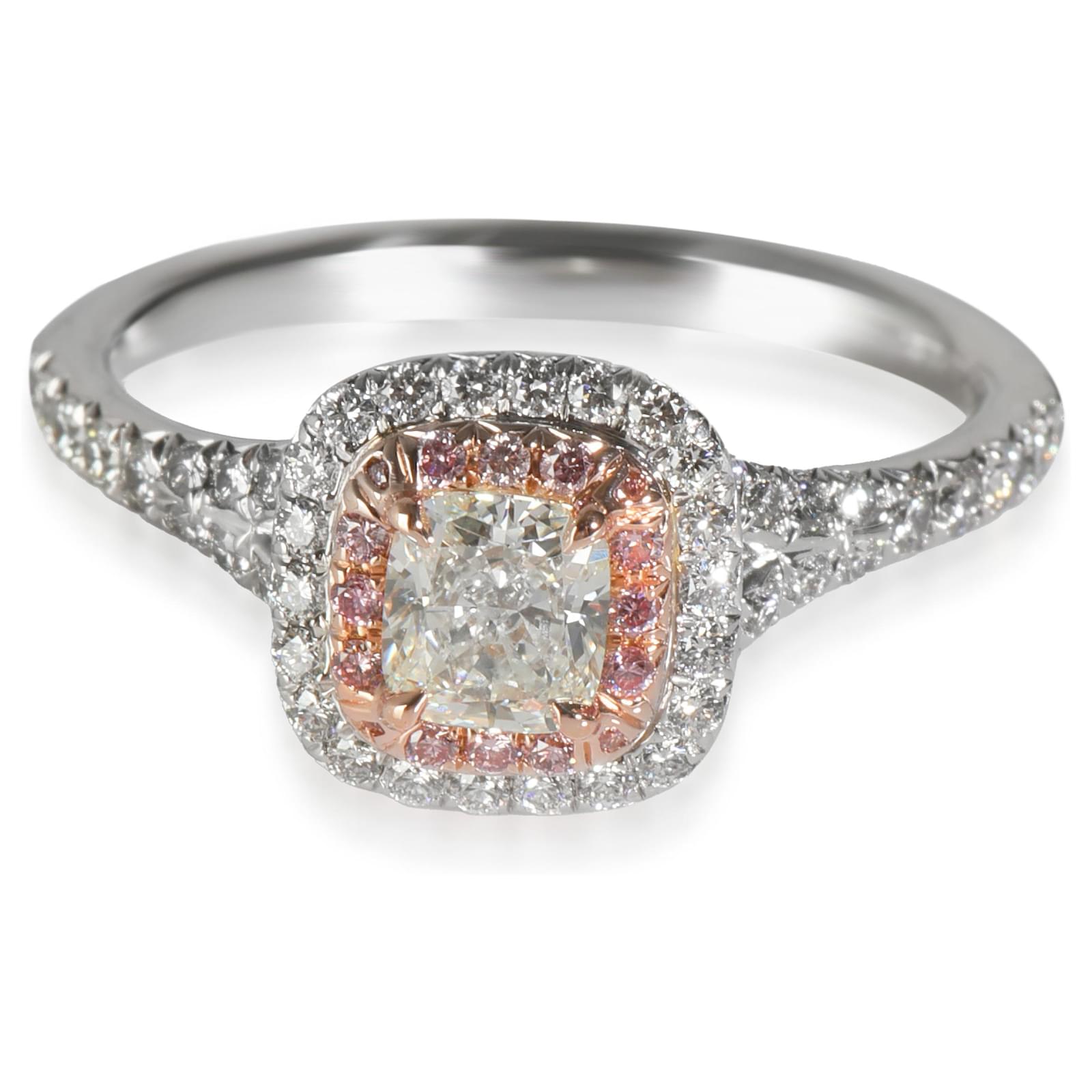 Tiffany ct Cushion Modified Diamond Soleste Engagement