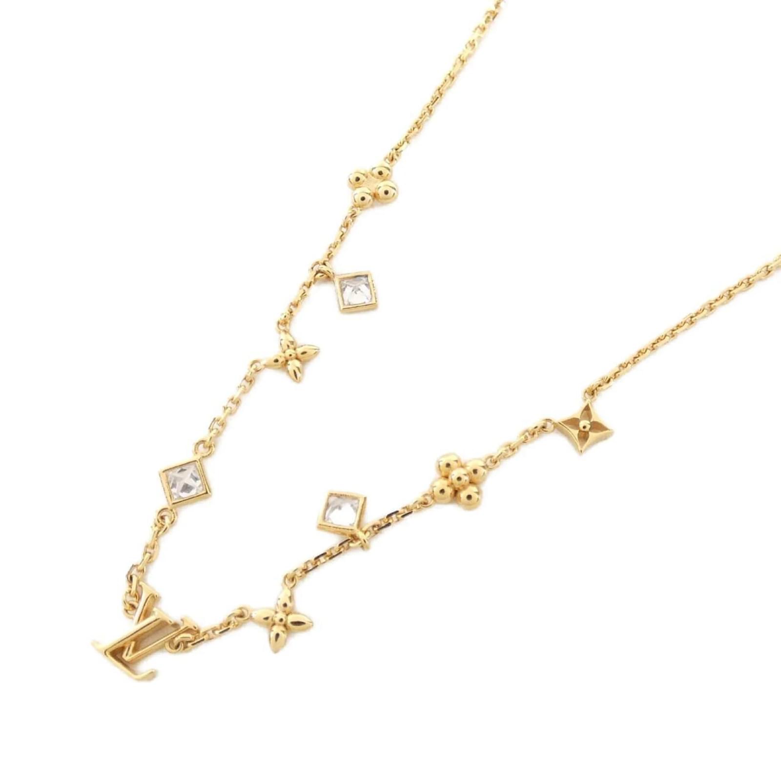 Louis Vuitton Necklace LV in the Sky M01322 Golden ref