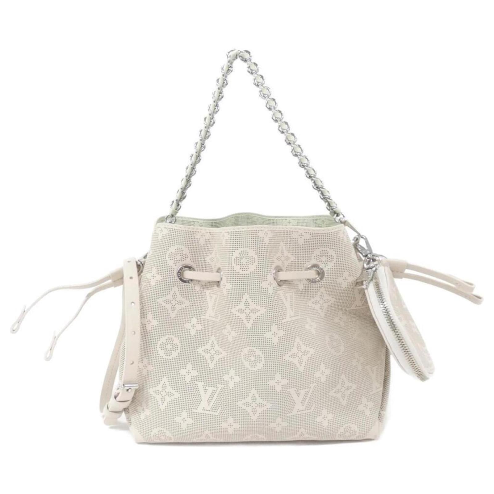 【ルイヴィトン・Louis Vuitton 】Bella M23987 Louis Vuitton Bella M23987 Shoulder Bag White Leather ref