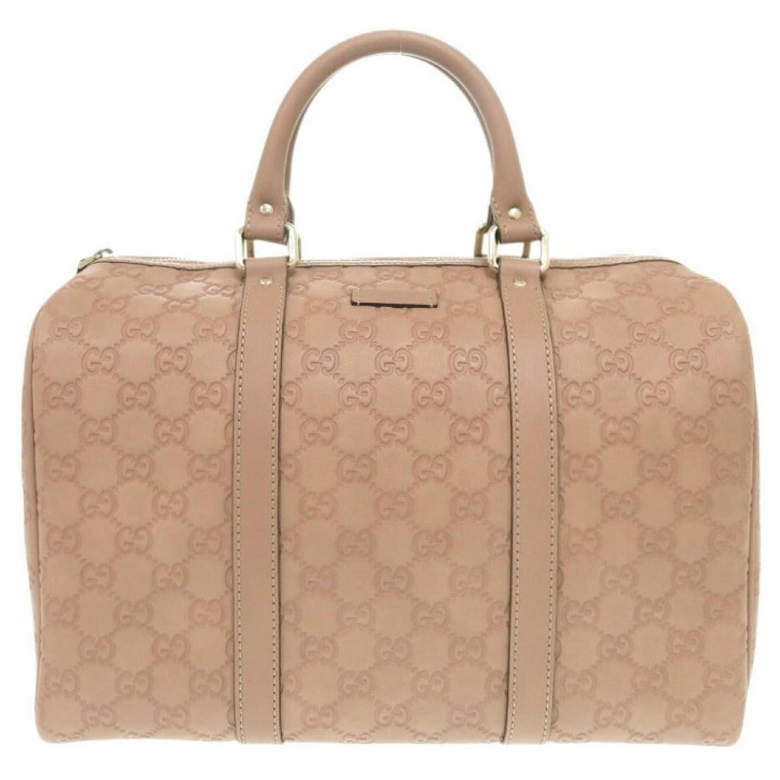 GUCCI leather Micro Guccissima GG pattern Tote Bag 336776 Orange