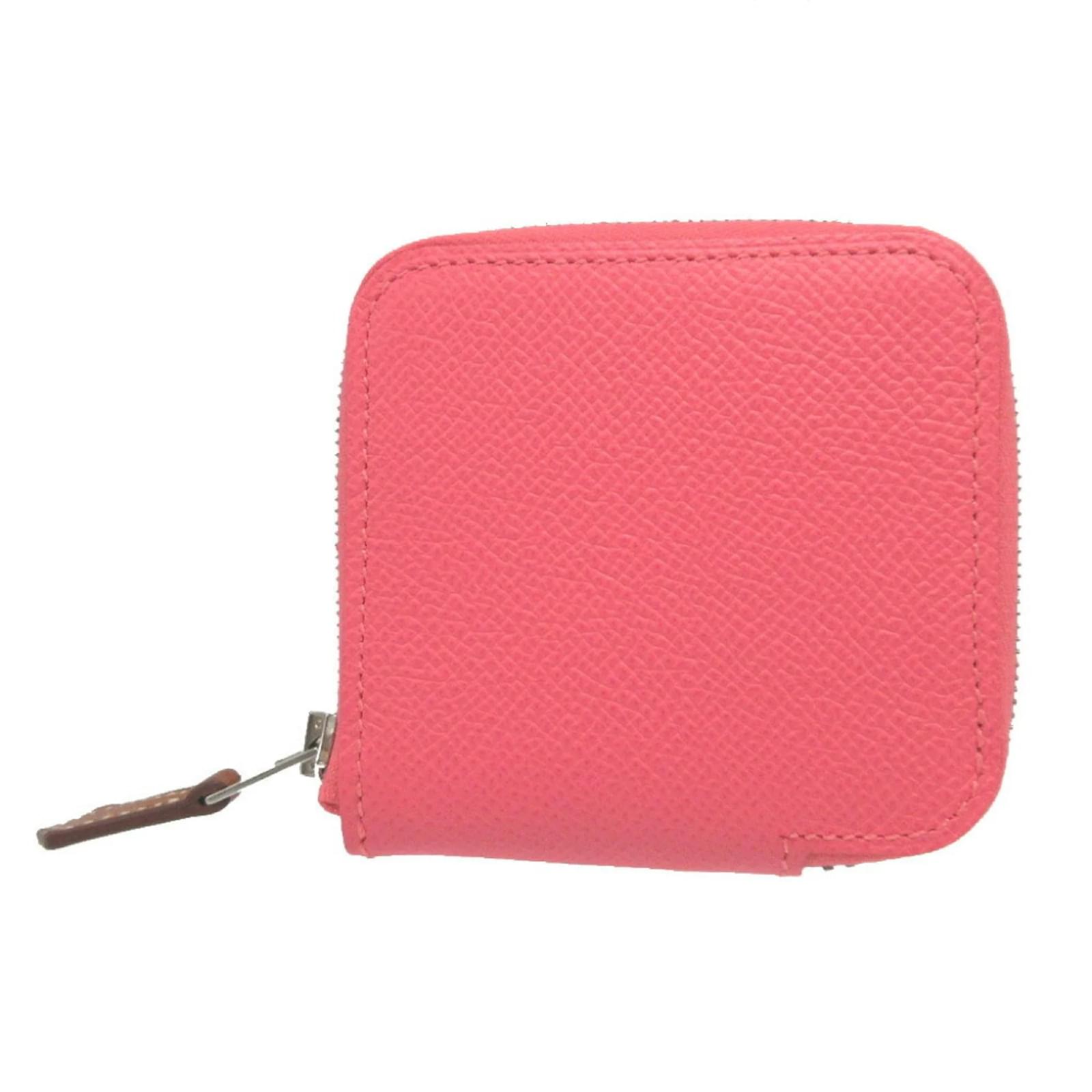 Hermès Hermes Azap Compact Silkin B Stamp Coin Case Wallet Leather ref.1617465 - Joli Closet Hermès Hermes Azap Compact Silkin B Stamp Coin Case Wallet Leather ref.1617465 - Joli Closet