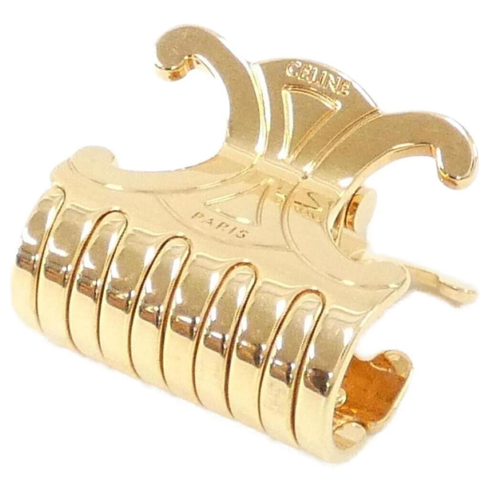 GWP- Celine Beaute Gold Hair Clip Celine Sulky Hair Clip in Brass with Gold Finish and Steel  main image 2