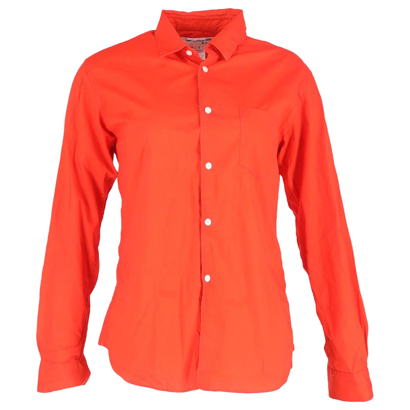 Boys Commes De Garcons Long Sleeve Comme Des Garcons Boys Shirt