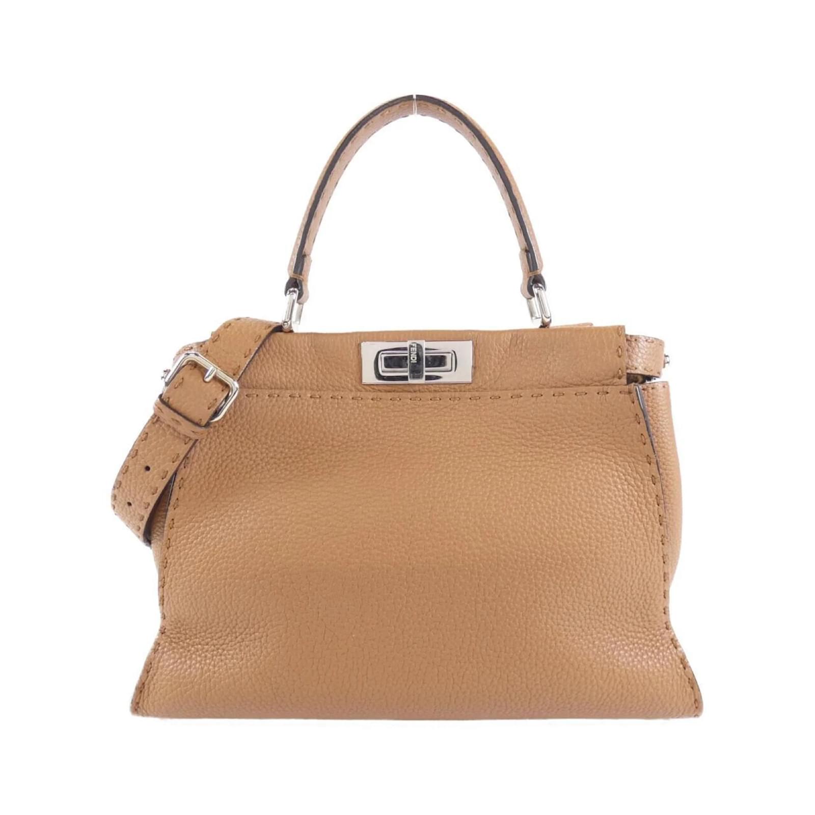 Fendi SELLERIA Peekaboo 8BN290 Q0J Bag Leather ref.2010987 - Joli  