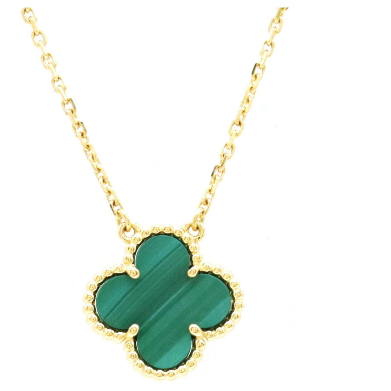 Van Cleef & Arpels Alhambra Necklace Pendant Yellow gold ref.2011184 ...