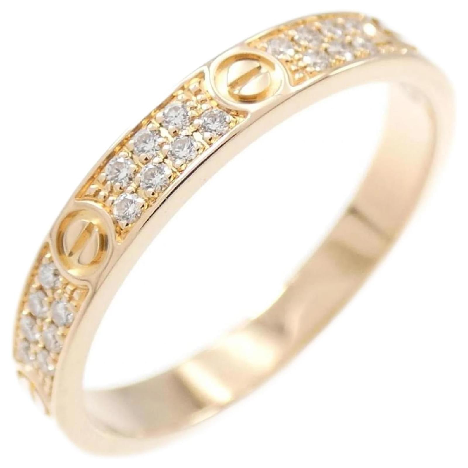 Cartier Mini Love Ring Small Pink ref.2025207 - Joli Closet