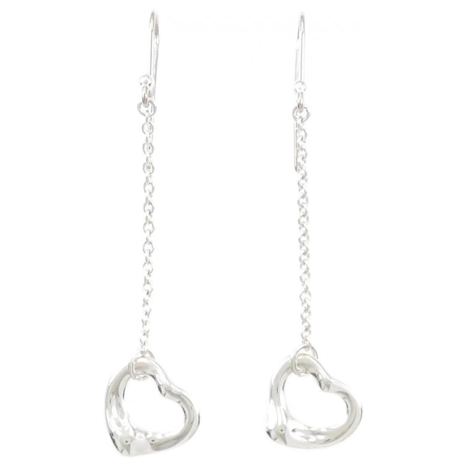 Orecchini Alpaca In Argento Sterling 925 - Gioielli A Forma Di Cuore Love Heart - Regalo Per Donne E Bambine - Confezione Regalo