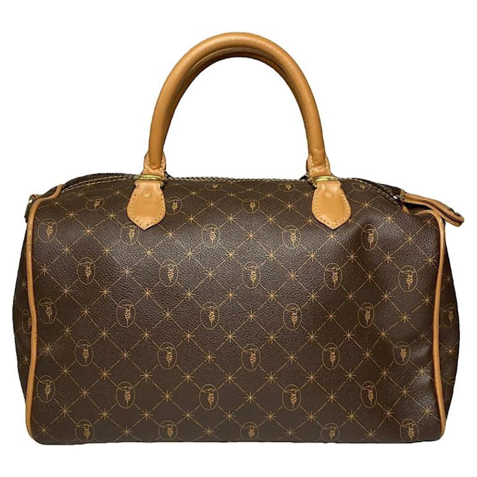 Sac à main en cuir marron Trussardi Joli Closet