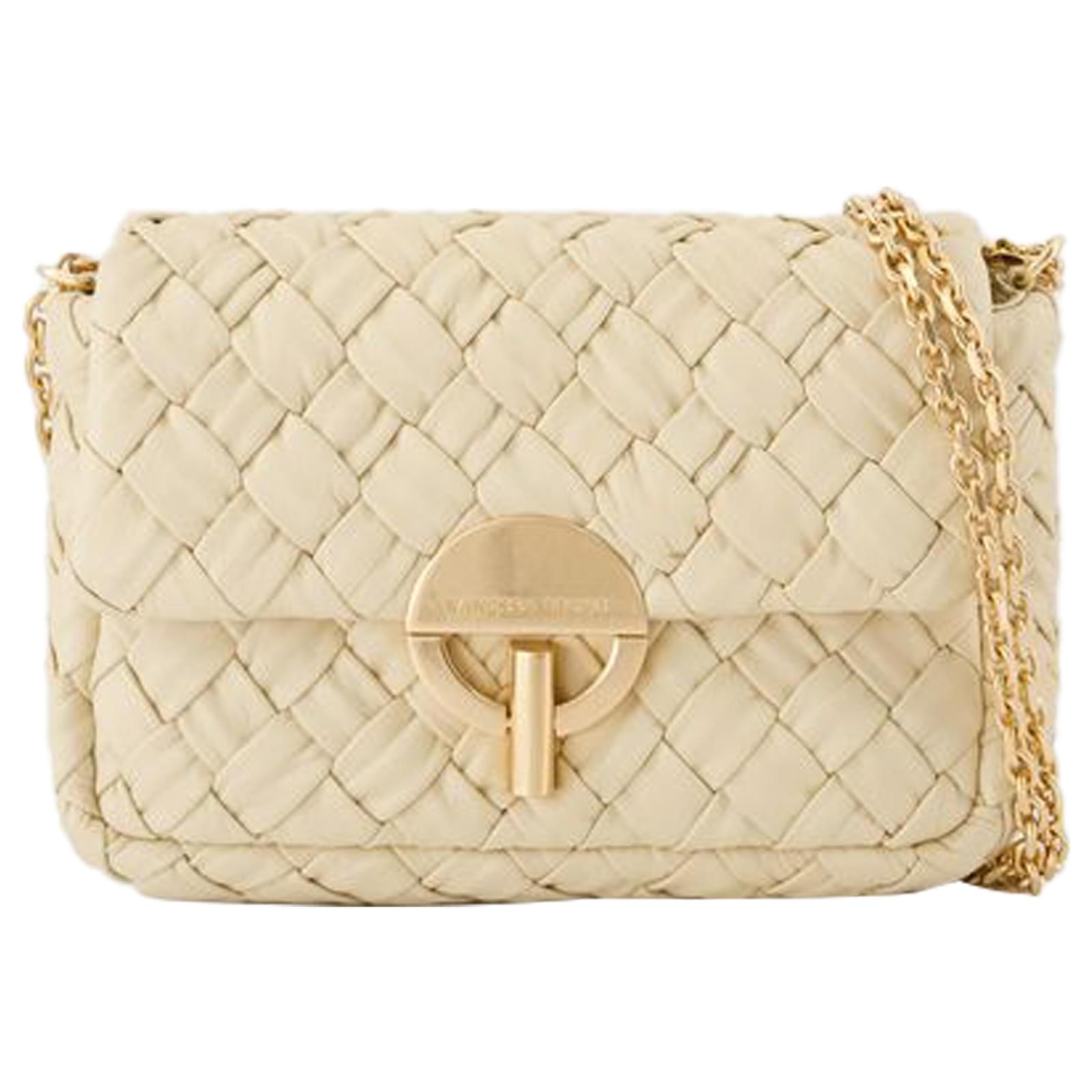 Sac à main Moon Vanessa Bruno Cuir Beige Cuir d'agneau