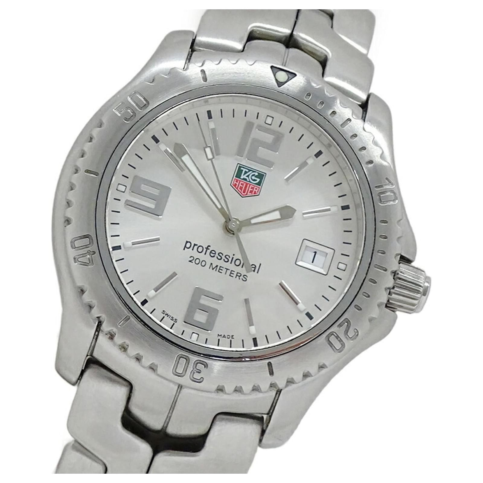 Reloj de pulsera para hombre TAG Heuer Link WT1112 BA0550 Plata