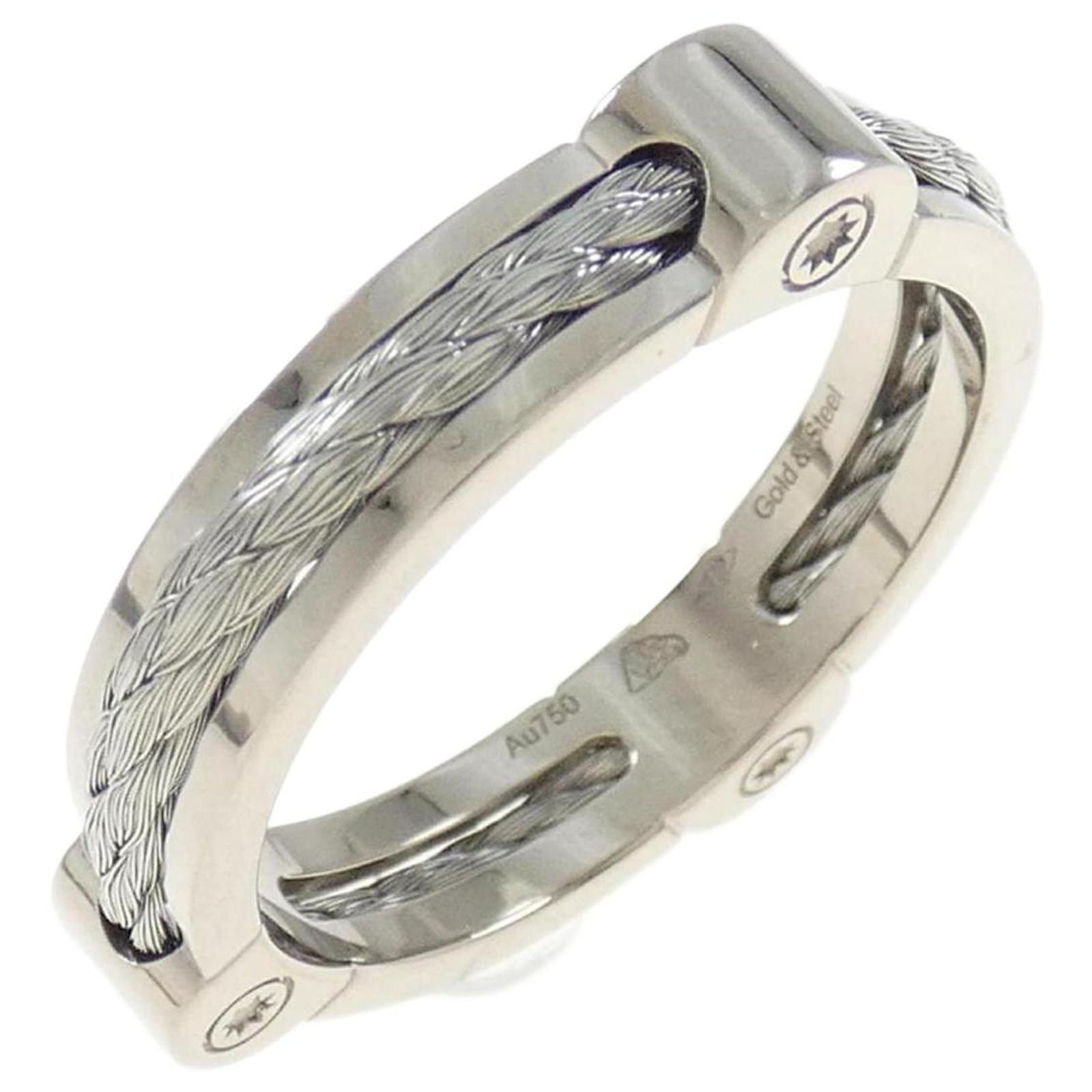 Fred Force 10 Winch Ring White gold Steel ref.2058027 - Joli Closet