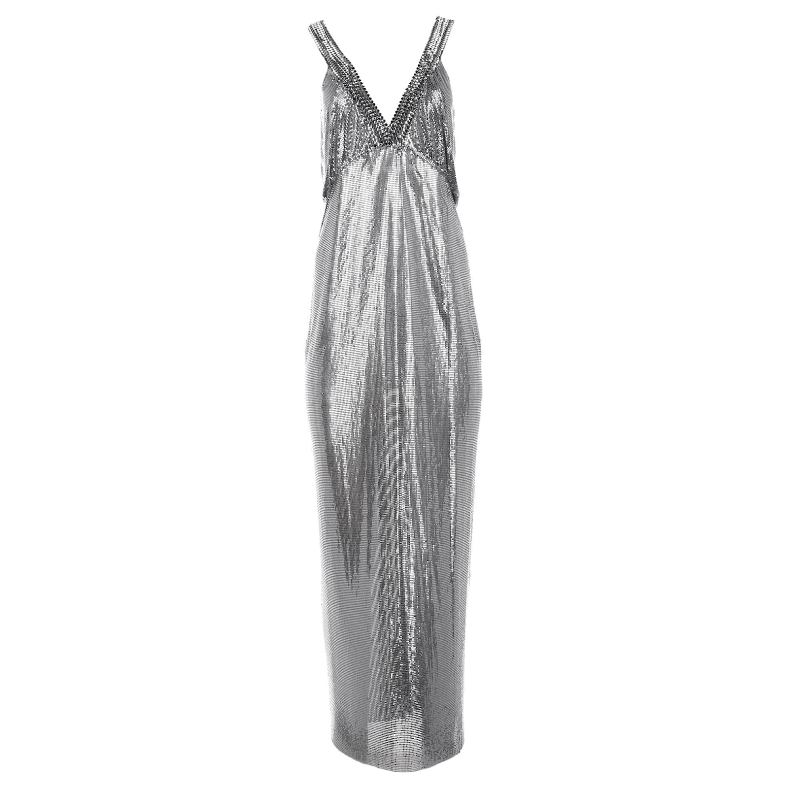 rabanne metallic dress Paco Rabanne