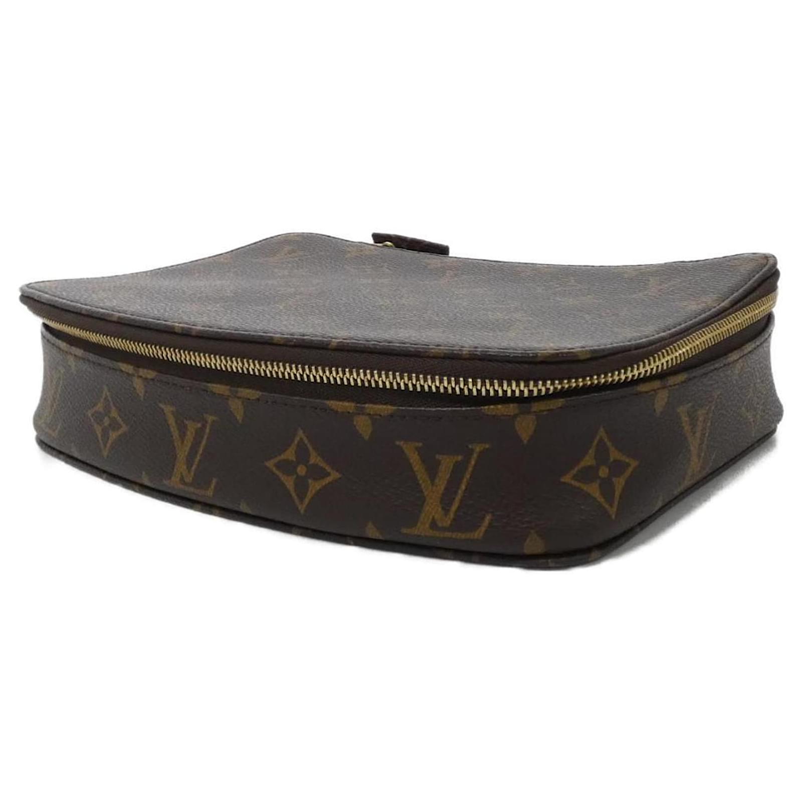 Monogram Monte Carlo Schmuckkästchen von Louis Vuitton Braun