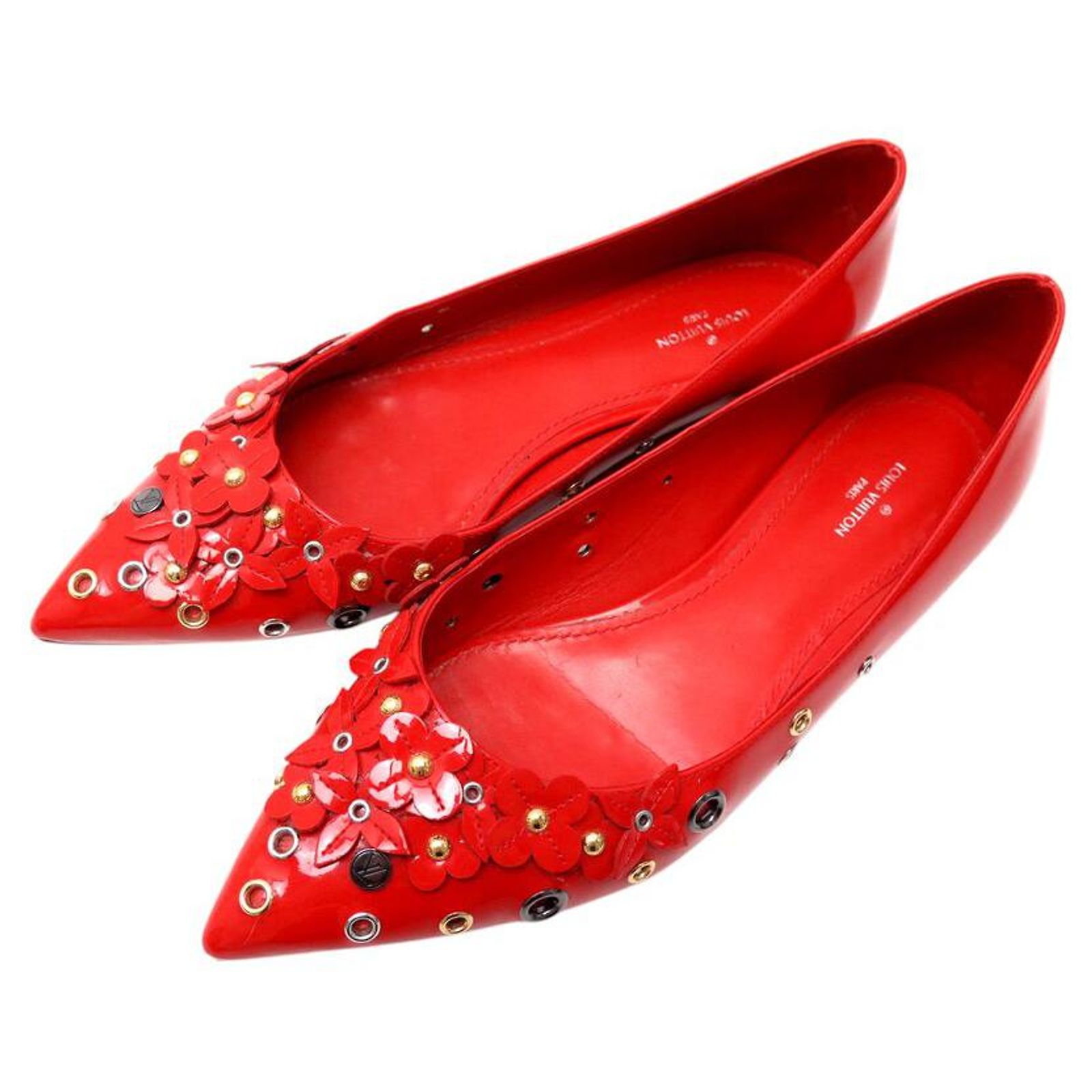 Lux Velvet Pointed-Toe Flats main image 1