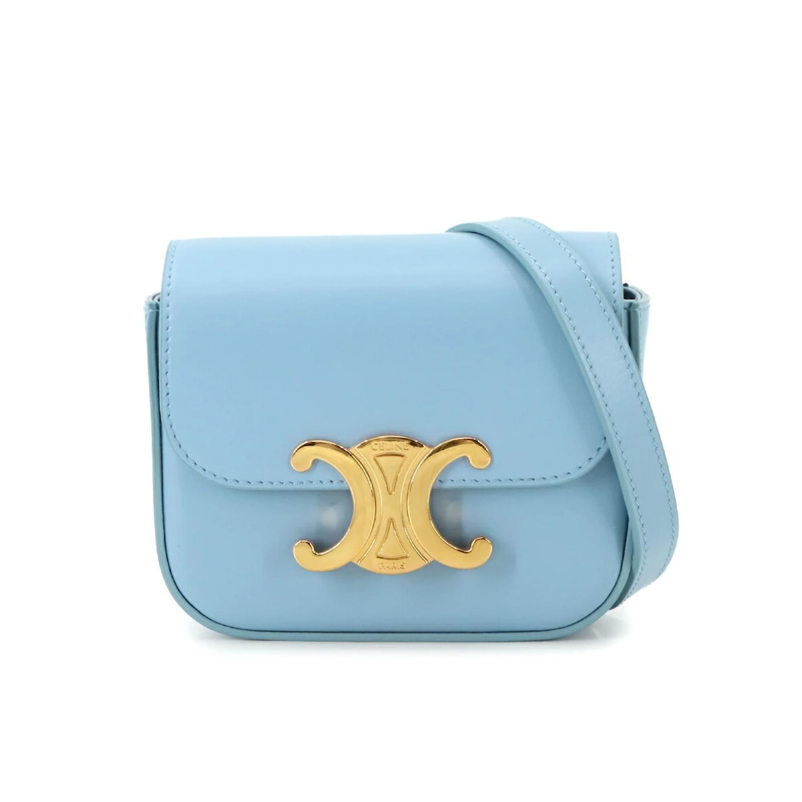 ショルダーバッグ・ポシェット Celine Mini Borsa Claude In Pelle MINI CLAUDE IN Shiny calfskin - BLACK | CELINE