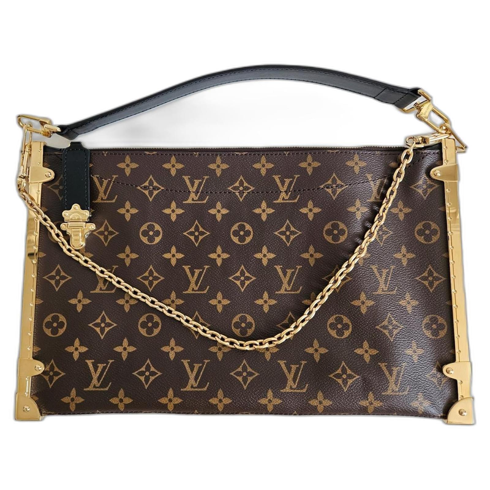 Louis Vuitton Lucky Trunk runway 2024 Dark brown Cloth ref.2100727