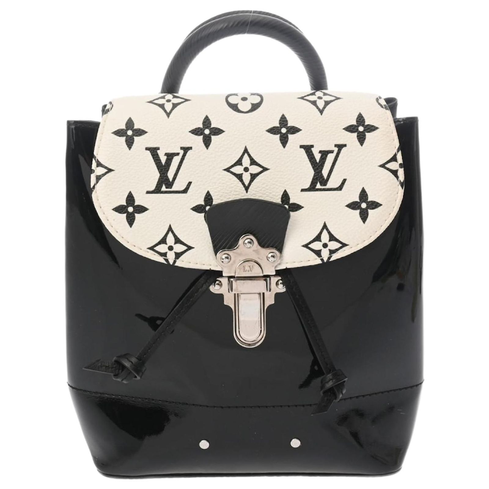 Louis Vuitton Monogram Hot Spring MINI Backpack Black White  display picture 1