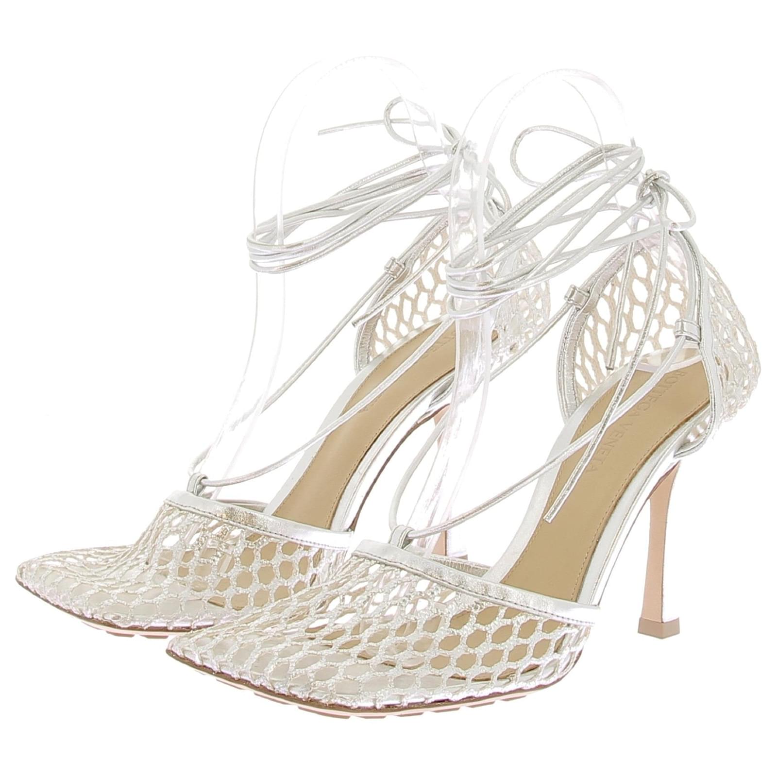 ☆美品☆BOTTEGA VENETA ホワイトウェッジサンダル 37 美品】BOTTEGA VENETA サンダル 37 - メルカリ