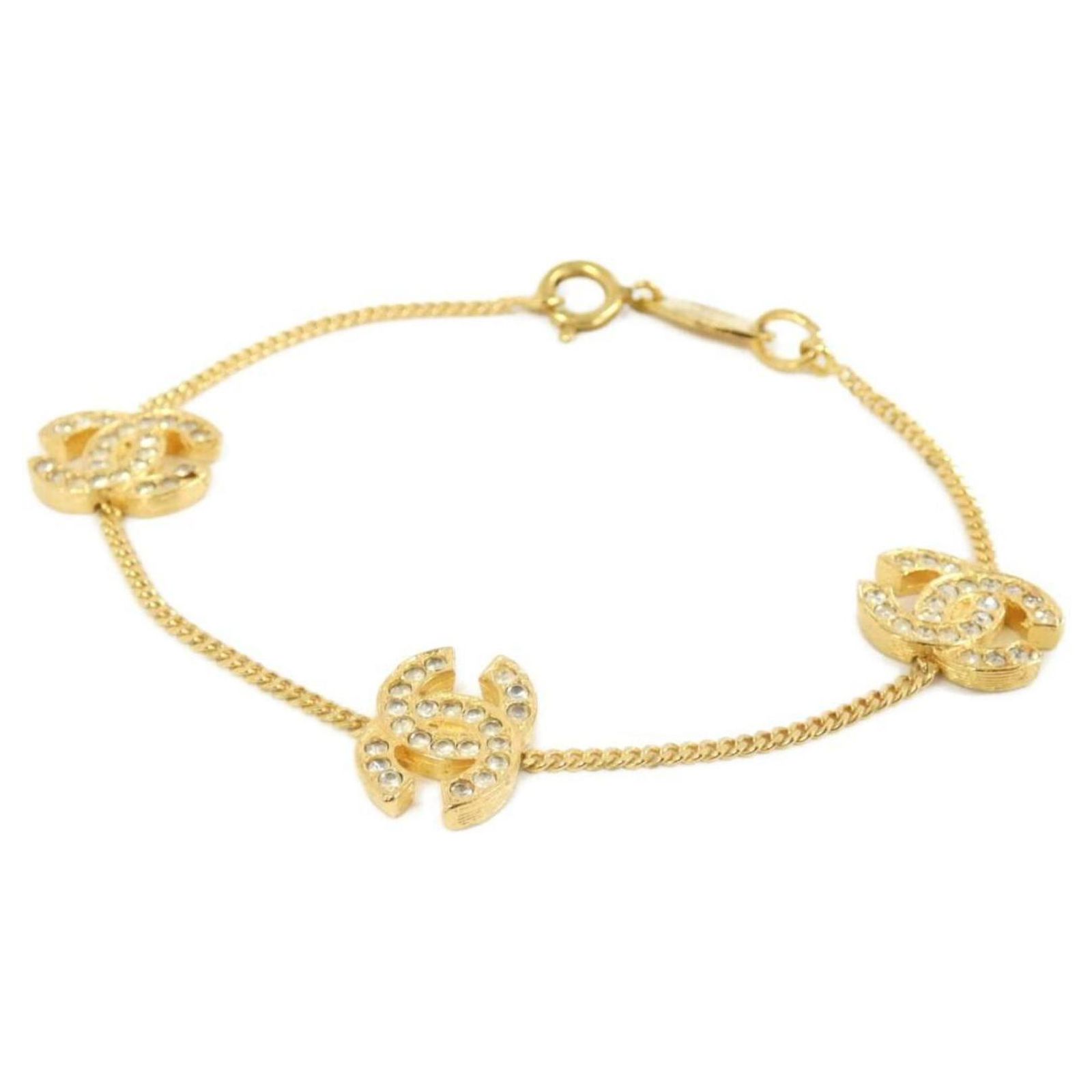 Chanel Coco Mark Golden Gold-plated ref.2117587 - Joli Closet