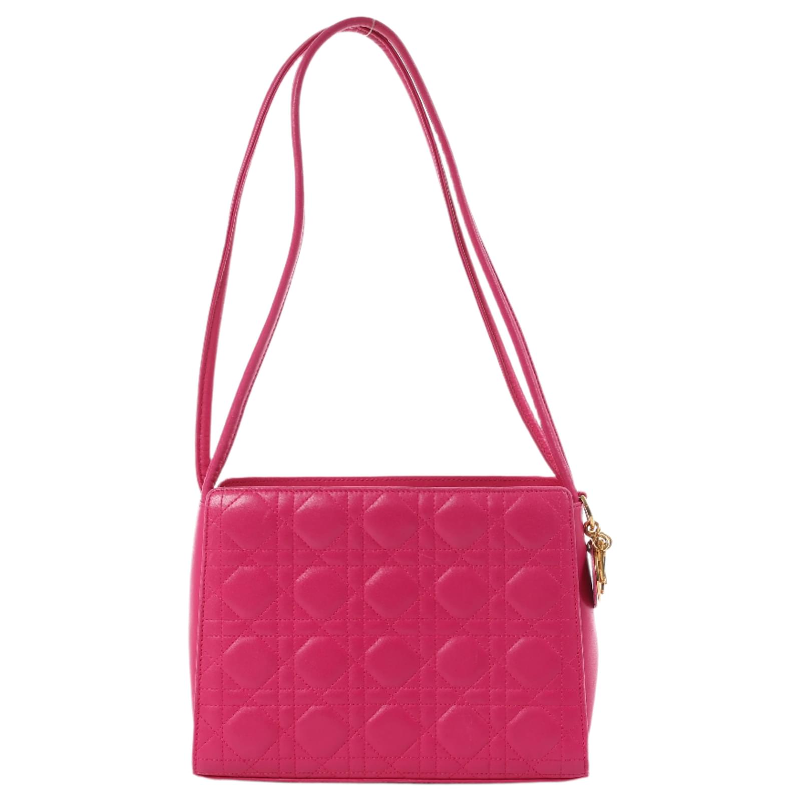 Christian Dior Vintage Street Chic Mini Boston Bag - Pink