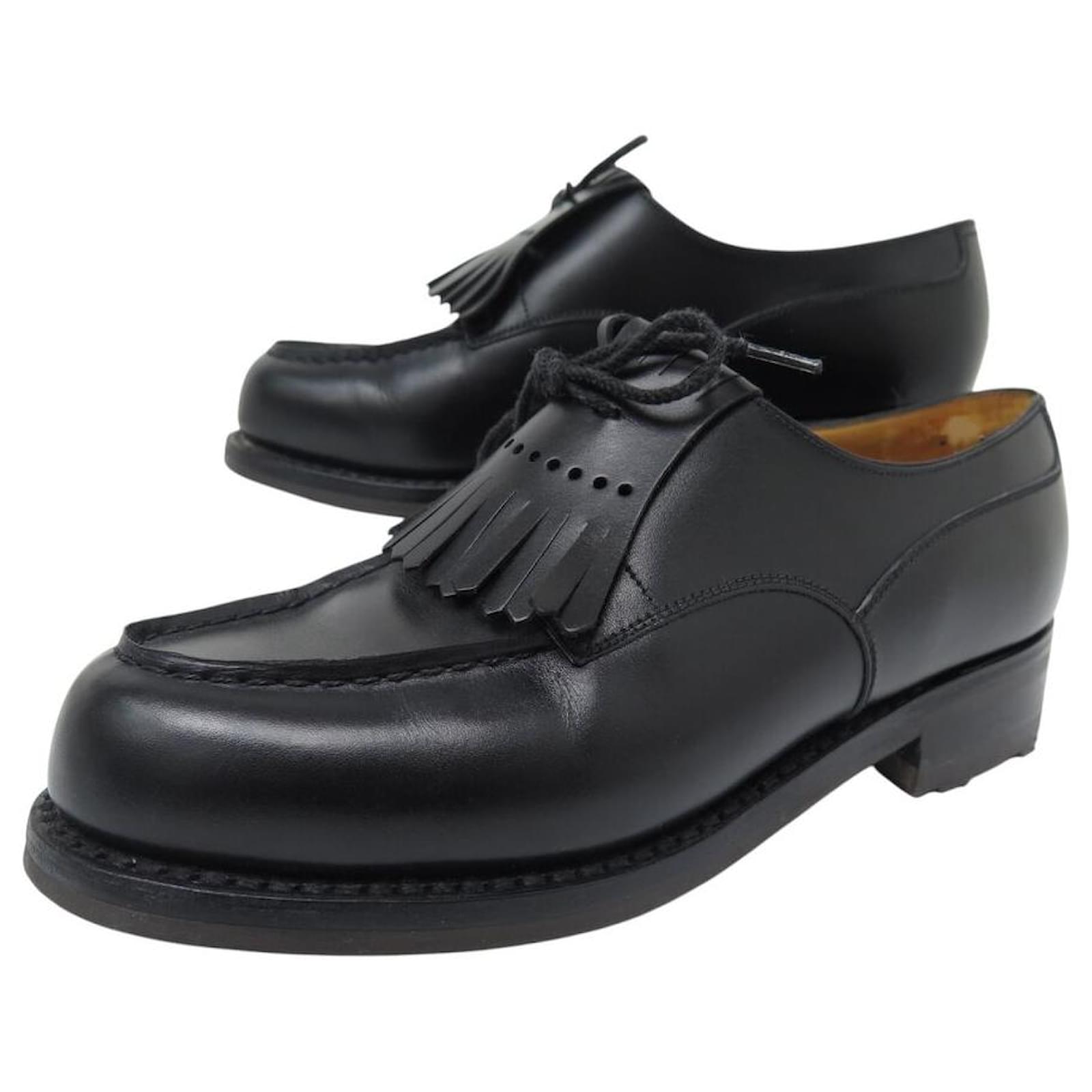 NINE JM WESTON 641 DERBY GOLF 5D 39 IN BLACK LEATHER ref.JC2124205