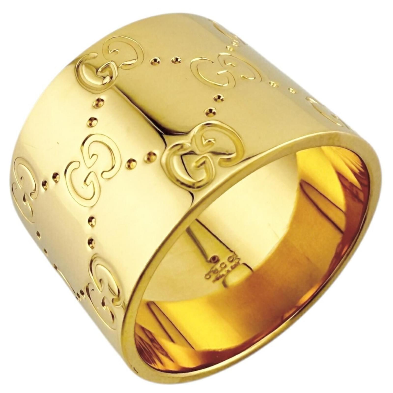 Wide Band Gucci Band Ring Gold Band Ring Gucci Ring Size Guide