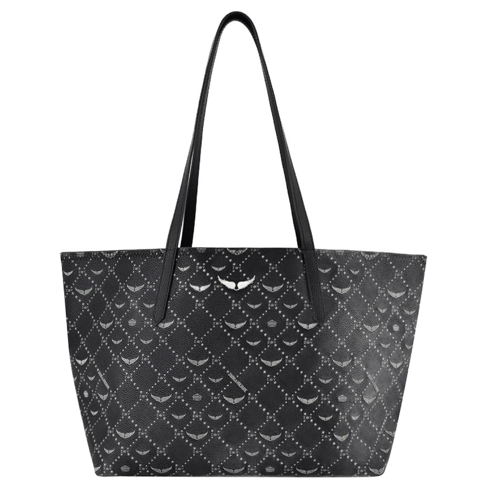 【関税込み】Z Monogram Tote - Zadig & Voltaire - Synthetic - Z Monogram XL Shopper Graffiti Tote Bag | Zadig&Voltaire