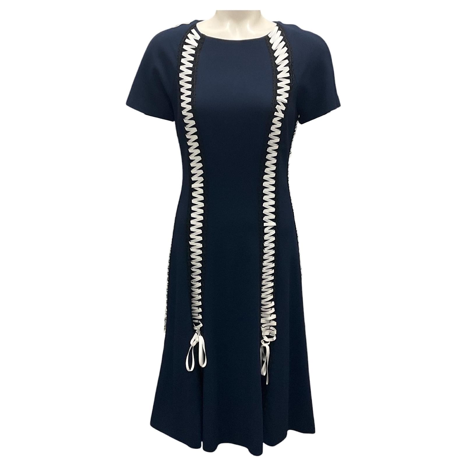 knee length dresses for ladies Simkhai Guipure Lace Belted Midi Dress main image 1