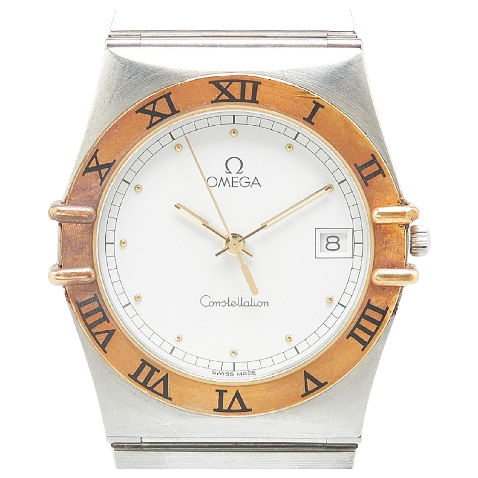 Omega Constellation White Steel ref.JC2152054 (Sold) - Joli Closet