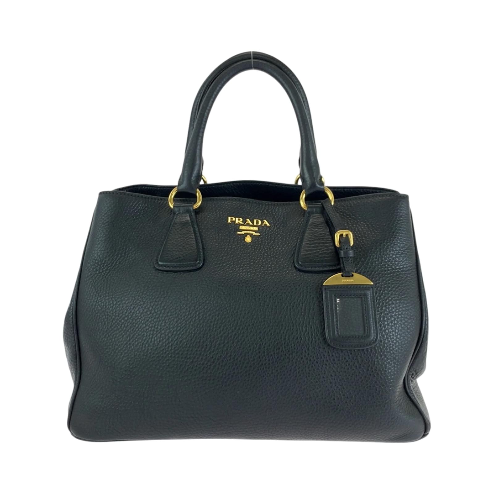 ★PRADA★ Prada 1BC127 2DKV F0002 Vitello Dino Shoulder Bag PRADA Handbag 2Way Shoulder Bag Vitello Dino Logo Leather