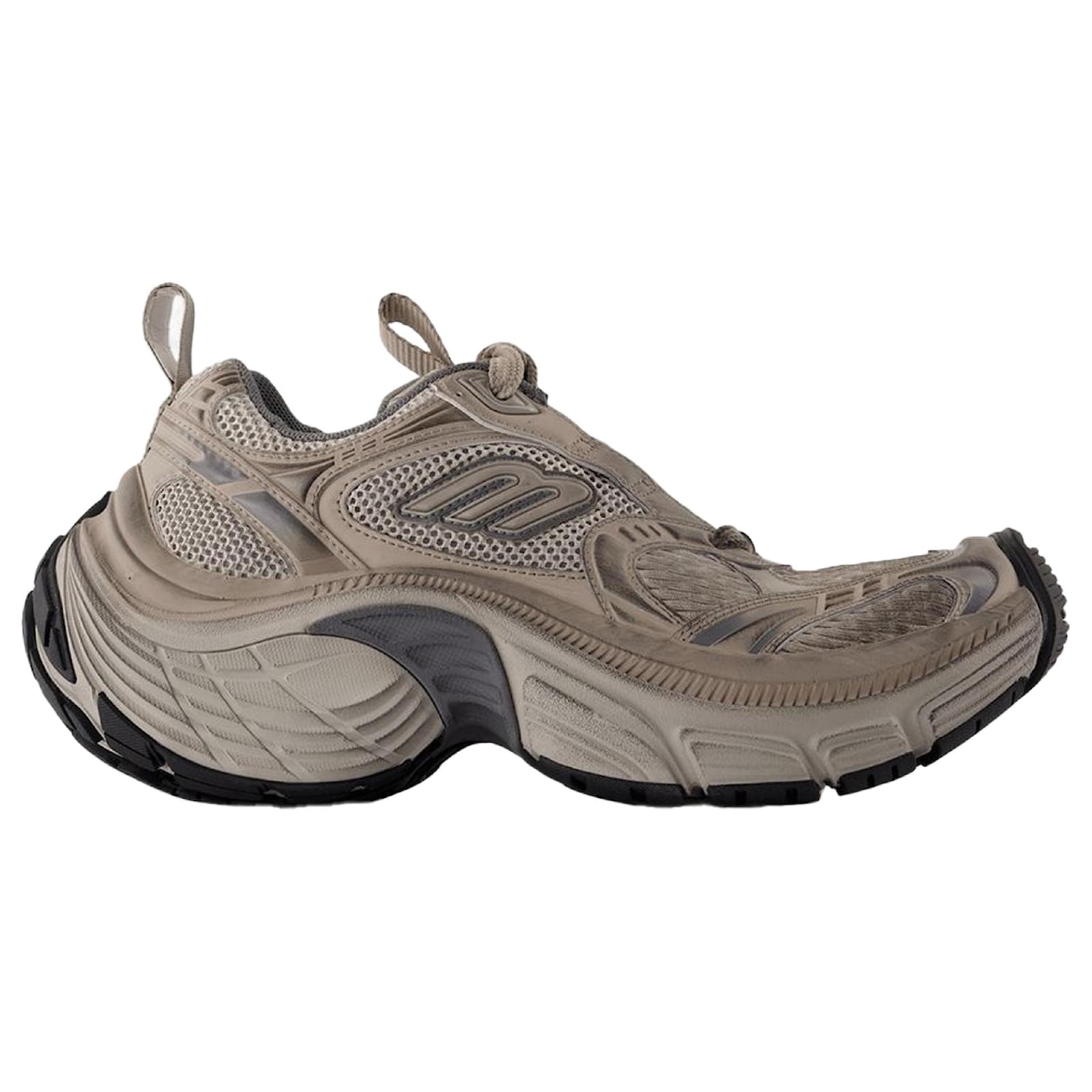 スニーカー BALENCIAGA 10XL Sneakers - Balenciaga - Synthetic - Brown 10XL Sneakers - Balenciaga - Synthetic - Brown ref.2155131